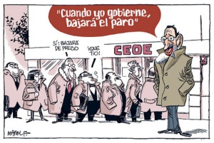 El paro de Rajoy y la CEOE